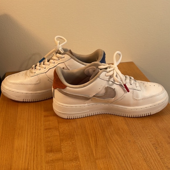 Nike Women Air Force 1 AF1 Jester 3D white mashup - Picture 11 of 11